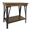 Asstd National Brand The District Chairside Table In Brown