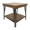 Asstd National Brand The District End Table In Brown