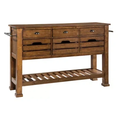 Asstd National Brand The District Sideboard In Brown