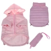 Asstd National Brand The Pet Life Lightweight Adjustable 'sporty Avalanche' Pet Coat In Pink