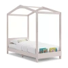 Asstd National Brand The Poppy House Kids Twin Canopy Bed In Pink