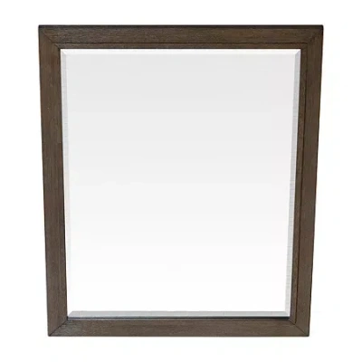 Asstd National Brand The Zion Bedroom Collection Dresser Mirror In Brown