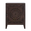 Asstd National Brand Thea Nightstand In Brown