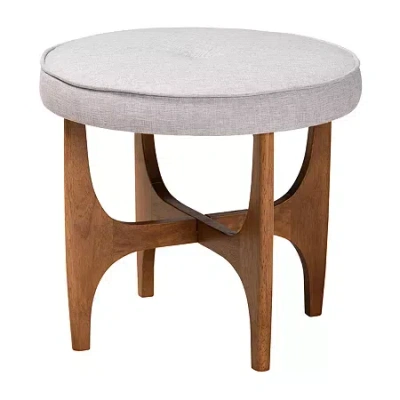 Asstd National Brand Theo Footstool In Brown