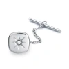 Asstd National Brand Tie Tack In Silver