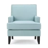 Asstd National Brand Tilla Track Arm Chair In Blue