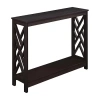Asstd National Brand Titan Console Table In Brown