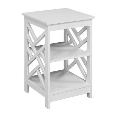 Asstd National Brand Titan End Table In White