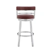 Asstd National Brand Titana Counter Height Swivel Bar Stool In Red