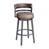 Asstd National Brand Titana Upholstered Bar Stool In Brown