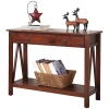 Asstd National Brand Titian Console Table In Brown