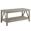 Asstd National Brand Titian Rectangular Coffee Table In Gray