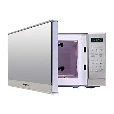 Asstd National Brand Total Chef Countertop Microwave Oven In Silver