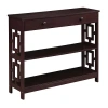 Asstd National Brand Town Square 1-drawer Console Table In Brown