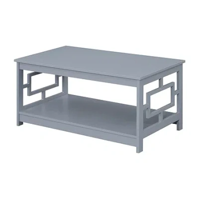 Asstd National Brand Town Square Coffee Table In Gray