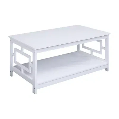 Asstd National Brand Town Square Coffee Table In White