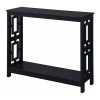 Asstd National Brand Town Square Console Table In Black