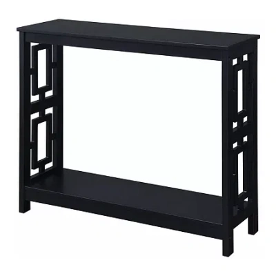 Asstd National Brand Town Square Console Table In Black