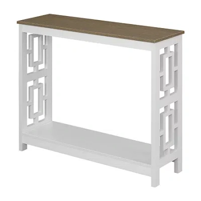 Asstd National Brand Town Square Console Table In White