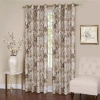 Asstd National Brand Tranquil Grommet Top Light-filtering Single Curtain Panel In Sand
