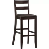 Asstd National Brand Triena Soho Barstool With Back In Brown