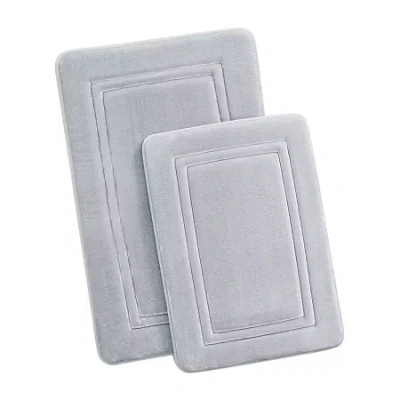 Asstd National Brand Truly Calm 2-pc. Bath Rug Set In Gray