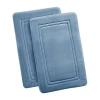 Asstd National Brand Truly Calm Bath Rug In Blue