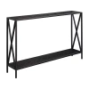 Asstd National Brand Tucson Console Table In Black
