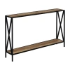 Asstd National Brand Tucson Console Table In Brown