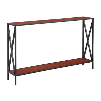 Asstd National Brand Tucson Console Table In Red