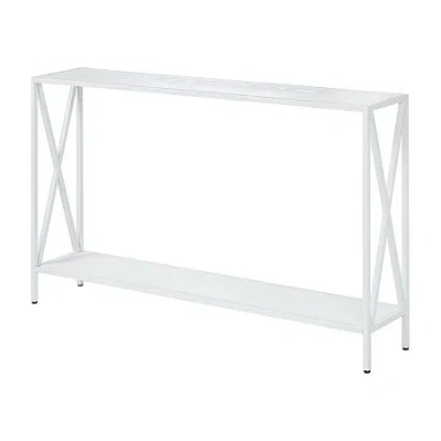 Asstd National Brand Tucson Console Table In White