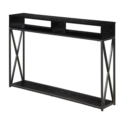 Asstd National Brand Tucson Modern Console Table In Black