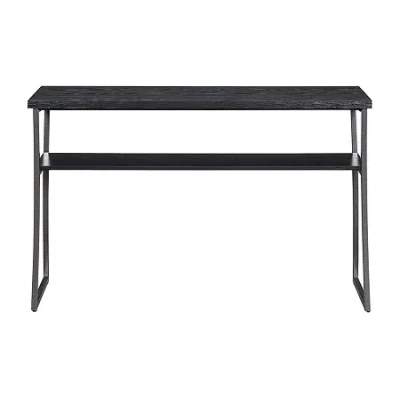 Asstd National Brand Tucson Modern Console Table In Gray