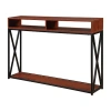 Asstd National Brand Tucson Modern Console Table In Red