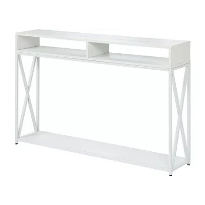 Asstd National Brand Tucson Modern Console Table In White