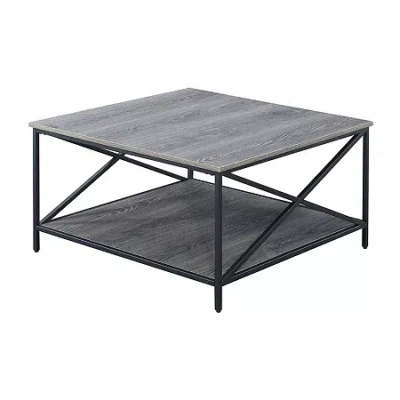 Asstd National Brand Tucson Square Coffee Table In Gray