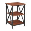 Asstd National Brand Tucson Storage End Table In Brown