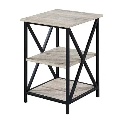 Asstd National Brand Tucson Storage End Table In Sand