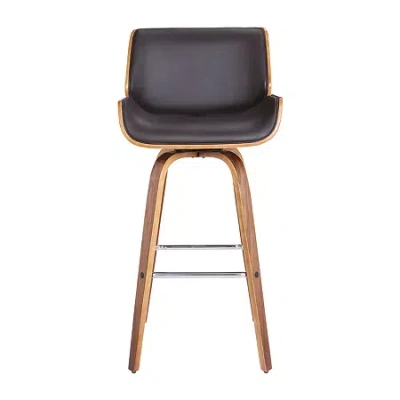 Asstd National Brand Tyler Swivel Bar Stool In Brown