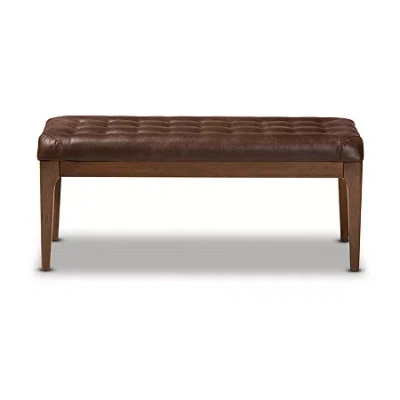Asstd National Brand Walsh Bench In Brown