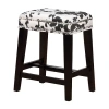 Asstd National Brand Walt Nailhead Trim Upholstered Counter Stool In Black