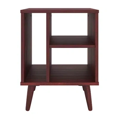 Asstd National Brand Warwick Bedroom Collection Nightstand In Brown