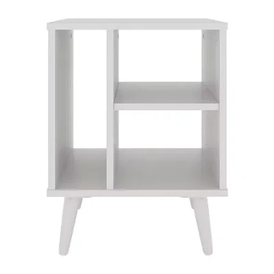 Asstd National Brand Warwick Bedroom Collection Nightstand In White