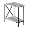 Asstd National Brand Wedge Living Room Collection Storage End Table In Sand