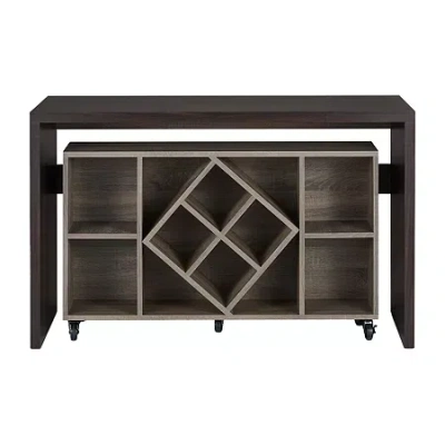 Asstd National Brand Wenge Office Desk In Brown