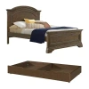 Asstd National Brand Westwood Design Youth Full Bed With Trundle In Brown