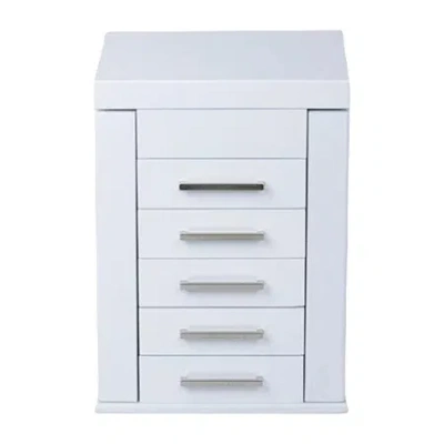 Asstd National Brand White Jewelry Box