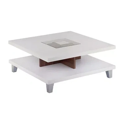 Asstd National Brand Willa Storage Coffee Table In White
