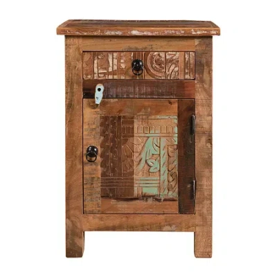 Asstd National Brand Wittwer 1-drawer End Table In Brown