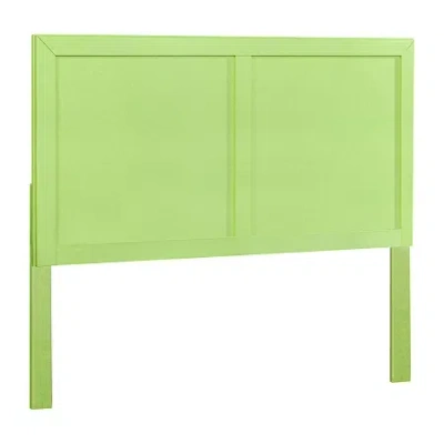 Asstd National Brand Wood Panel Headboard - Full/queen In Green